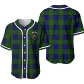 Clan Dundas Tartan Unisex Baseball Jersey QZ89QK47 Clan Dundas Tartan Today