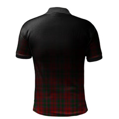 Clan Dundas Red Tartan Polo Shirt - Alba Celtic Style YA41 Dundas Red Tartan Tartan Polo