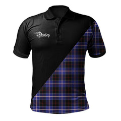 Clan Dunlop Modern Clan - Military Polo Shirt DU73 Dunlop Modern Tartan Tartan Polo