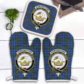 Clan Edmonstone Tartan Crest Oven Mitt And Pot Holder (2 Oven Mitts + 1 Pot Holder) ZL16 Clan Edmonstone Tartan Today