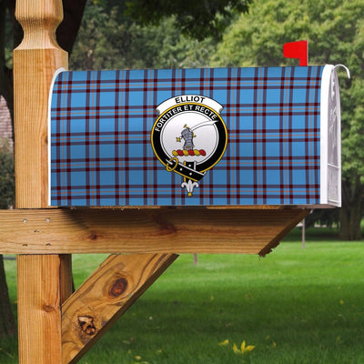 Clan Elliot Ancient Tartan Crest Mailbox