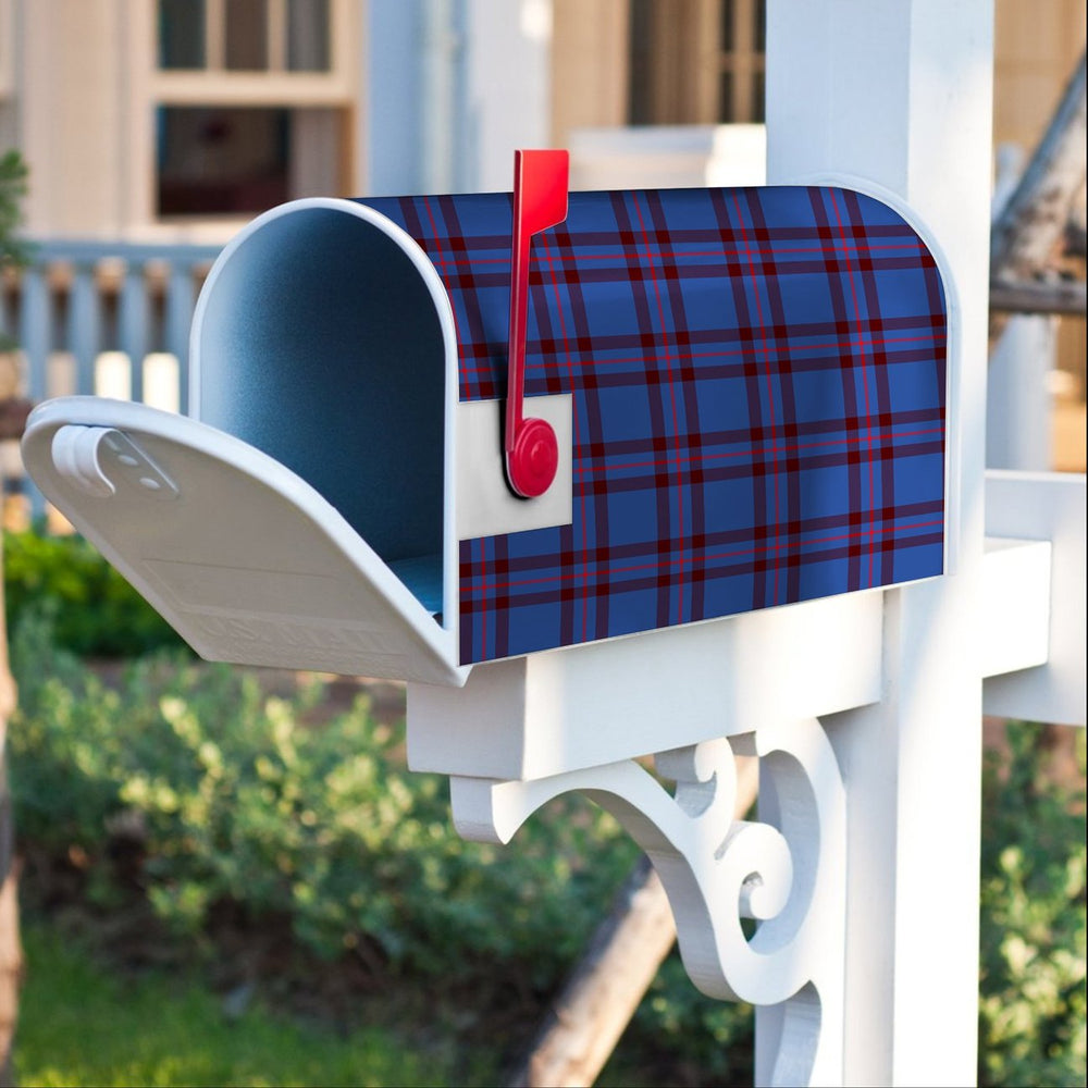 Clan Elliot Modern Tartan Crest Mailbox DV65 Clan Elliot Tartan Today