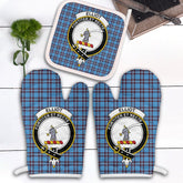 Clan Elliot Ancient Tartan Crest Oven Mitt And Pot Holder (2 Oven Mitts + 1 Pot Holder) YA50 Clan Elliot Tartan Today