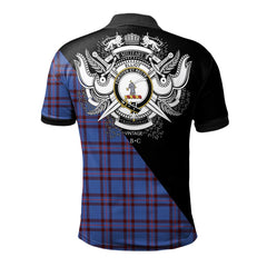 Clan Elliot Modern Clan - Military Polo Shirt XQ17 Elliot Modern Tartan Tartan Polo