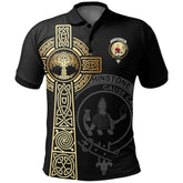 Clan Elphinstone Clan Unisex Polo Shirt - Celtic Tree Of Life HA71 Elphinstone Tartan Tartan Polo