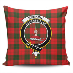 Clan Erskine Modern Tartan Crest Pillow Cover VE24 Clan Erskine Tartan Today