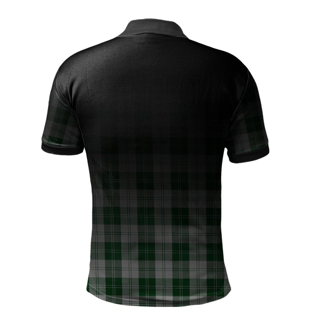 Clan Erskine Green Tartan Polo Shirt - Alba Celtic Style DF13 Erskine Green Tartan Tartan Polo