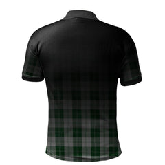 Clan Erskine Green Tartan Polo Shirt - Alba Celtic Style DF13 Erskine Green Tartan Tartan Polo
