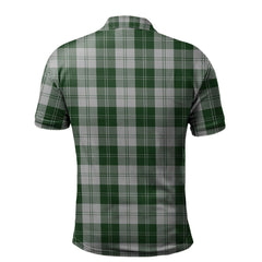 Clan Erskine Green Tartan Polo Shirt DC95 Erskine Green Tartan Tartan Polo