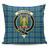 Clan Falconer Tartan Crest Pillow Cover DL11 Clan Falconer Tartan Today