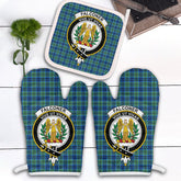 Clan Falconer Tartan Crest Oven Mitt And Pot Holder (2 Oven Mitts + 1 Pot Holder) EP10 Clan Falconer Tartan Today