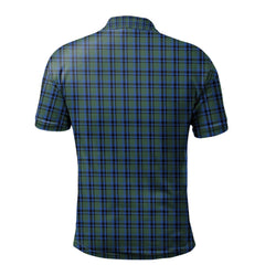 Clan Falconer Tartan Polo Shirt AQ80 Falconer Tartan Tartan Polo