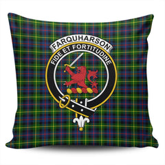 Clan Farquharson Modern Tartan Crest Pillow Cover DB34 Clan Farquharson Tartan Today