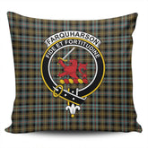 Clan Farquharson Weathered Tartan Crest Pillow Cover NB88 Clan Farquharson Tartan Today