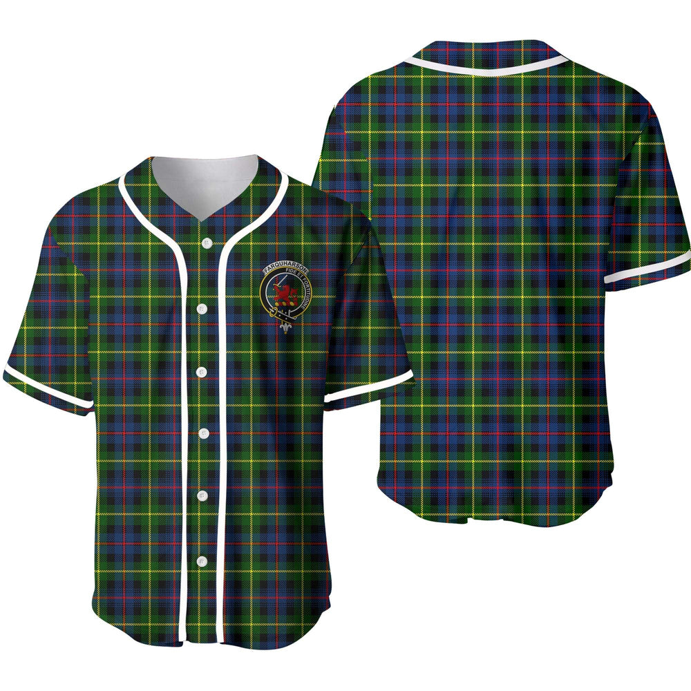 Clan Farquharson Tartan Unisex Baseball Jersey EP80HB17 Clan Farquharson Tartan Today