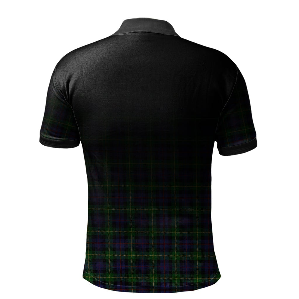 Clan Farquharson Tartan Polo Shirt - Alba Celtic Style HE67 Farquharson Tartan Tartan Polo