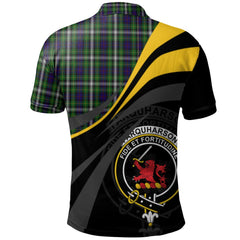 Clan Farquharson Dress Tartan Polo Shirt - Royal Coat Of Arms Style ZN11 Farquharson Dress Tartan Tartan Polo