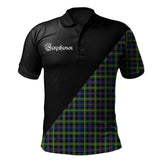 Clan Farquharson Modern Clan - Military Polo Shirt SH87 Farquharson Modern Tartan Tartan Polo