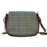 Clan Farquharson Weathered Tartan Saddle Handbags MM77 Clan Farquharson Tartan Today