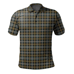 Clan Farquharson Weathered Tartan Polo Shirt HO76 Farquharson Weathered Tartan Tartan Polo