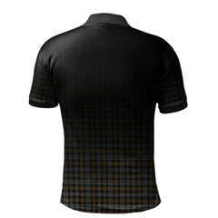 Clan Farquharson Weathered Tartan Polo Shirt - Alba Celtic Style UK59 Farquharson Weathered Tartan Tartan Polo