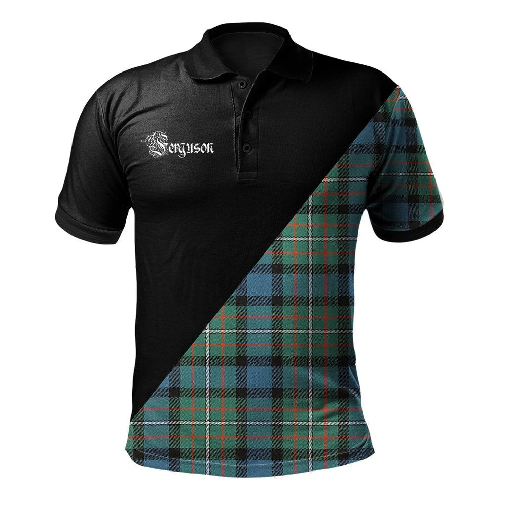 Clan Ferguson Ancient Clan - Military Polo Shirt JC18 Ferguson Ancient Tartan Tartan Polo