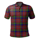 Clan Fitzgerald Dress Tartan Polo Shirt XC92 Fitzgerald Dress Tartan Tartan Polo