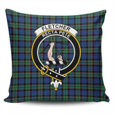 Clan Fletcher Ancient Tartan Crest Pillow Cover PJ32 Clan Fletcher Tartan Today