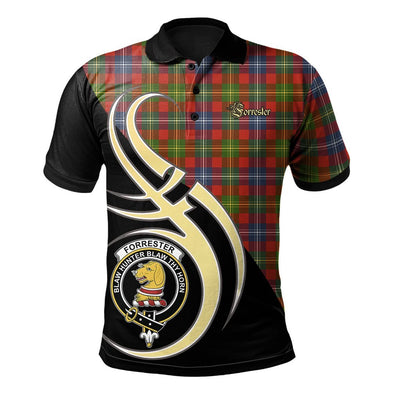 Clan Forrester Tartan Polo Shirt - Believe In Me Style