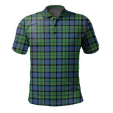 Clan Forsyth Ancient Tartan Polo Shirt MT25 Forsyth Ancient Tartan Tartan Polo