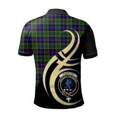 Clan Forsyth Modern Tartan Polo Shirt - Believe In Me Style MC41 Forsyth Modern Tartan Tartan Polo