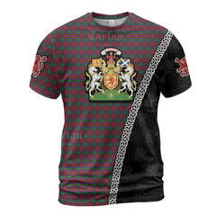 Personalized Clan Fotheringham Tartan Shirt with Scotland Coat of Arms & Custom Name KQ87