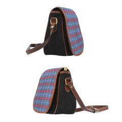Clan Frame Tartan Saddle Handbags AR46 Clan Borthwick Tartan Today