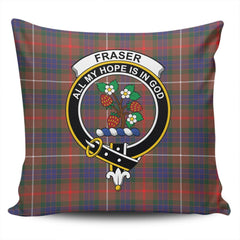 Clan Fraser Hunting Modern Tartan Crest Pillow Cover SL64 Clan Fraser Tartan Today