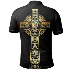 Clan Fraser Clan Unisex Polo Shirt - Celtic Tree Of Life FP62 Fraser Tartan Tartan Polo