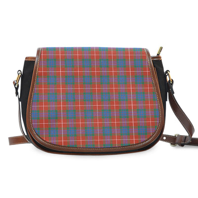 Clan Fraser Ancient Tartan Saddle Handbags KH74