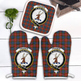 Clan Fraser Ancient Tartan Crest Oven Mitt And Pot Holder (2 Oven Mitts + 1 Pot Holder) SZ82 Clan Fraser Tartan Today