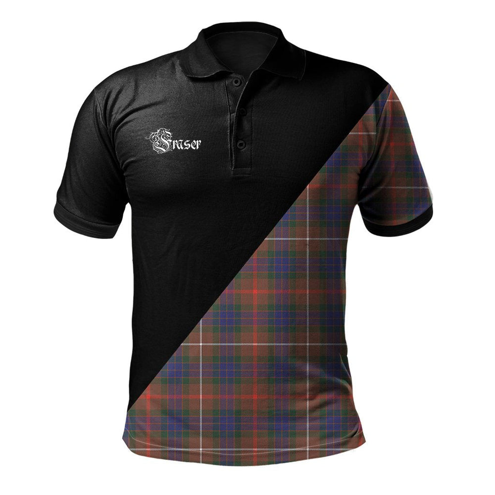Clan Fraser Hunting Modern Clan - Military Polo Shirt JY91 Fraser Hunting Modern Tartan Tartan Polo