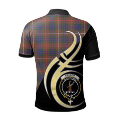 Clan Fraser Hunting Modern Tartan Polo Shirt - Believe In Me Style WI25 Fraser Hunting Modern Tartan Tartan Polo