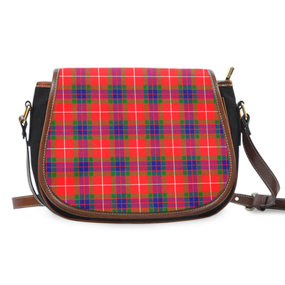 Clan Fraser Modern Tartan Saddle Handbags OG17