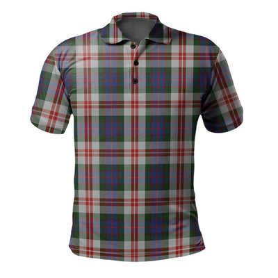 Clan Fraser Red Dress Tartan Polo Shirt