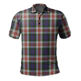 Clan Fraser Red Dress Tartan Polo Shirt DH94 Fraser Red Dress Tartan Tartan Polo