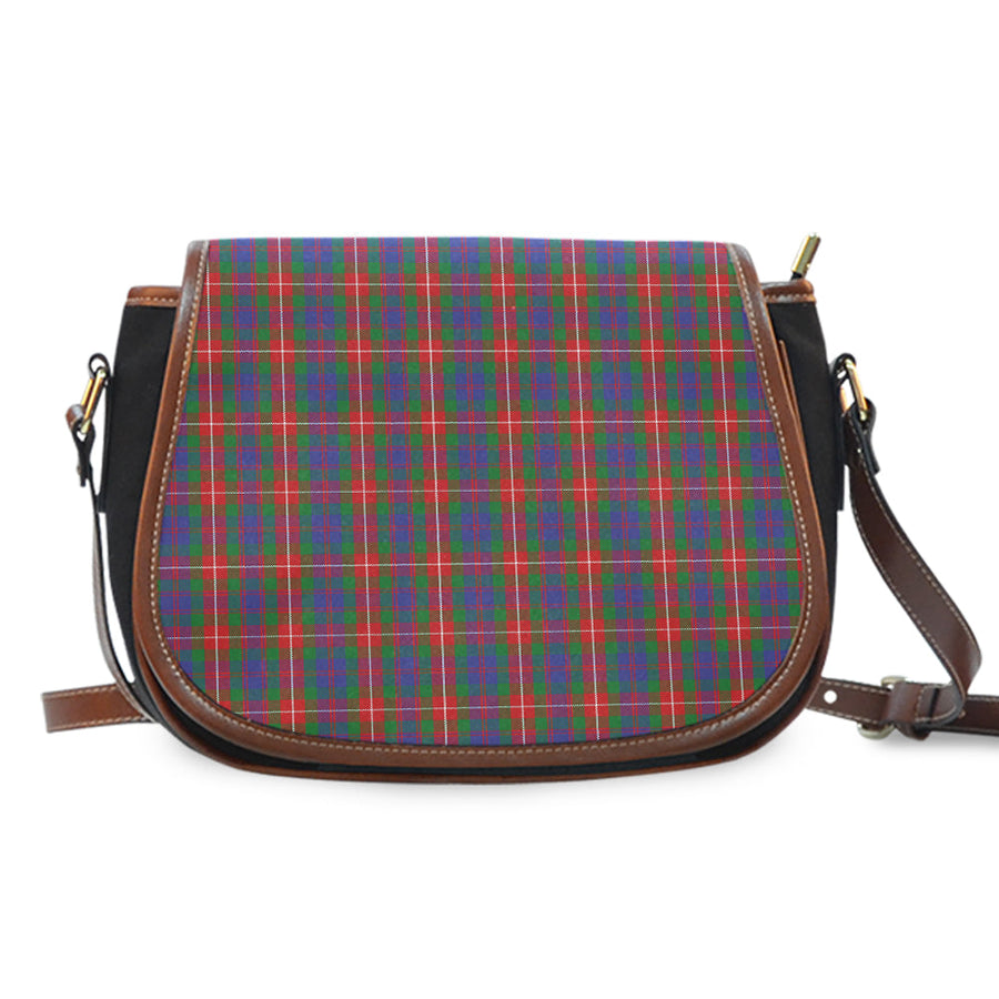 Clan Fraser of Lovat Tartan Saddle Handbags