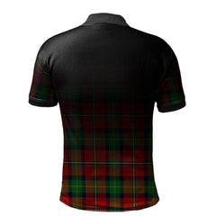 Clan Fullerton Tartan Polo Shirt - Alba Celtic Style HH88 Fullerton Tartan Tartan Polo