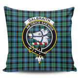 Clan Galbraith Ancient Tartan Crest Pillow Cover PU33 Clan Rait Tartan Today