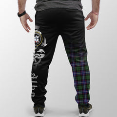 Clan Galbraith Modern Tartan Crest Jogger Sweatpants Alba Celtic Style HQ77 Clan Rait Tartan Today