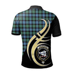 Clan Galbraith Ancient Tartan Polo Shirt - Believe In Me Style PW64 Galbraith Ancient Tartan Tartan Polo