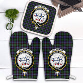 Clan Galbraith Modern Tartan Crest Oven Mitt And Pot Holder (2 Oven Mitts + 1 Pot Holder) TQ91 Clan Rait Tartan Today