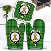 Clan Galloway Tartan Crest Oven Mitt And Pot Holder (2 Oven Mitts + 1 Pot Holder) RJ90 Clan Galloway Tartan Today