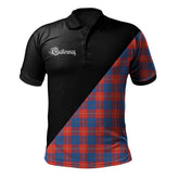 Clan Galloway Red Clan - Military Polo Shirt LR86 Galloway Red Tartan Tartan Polo